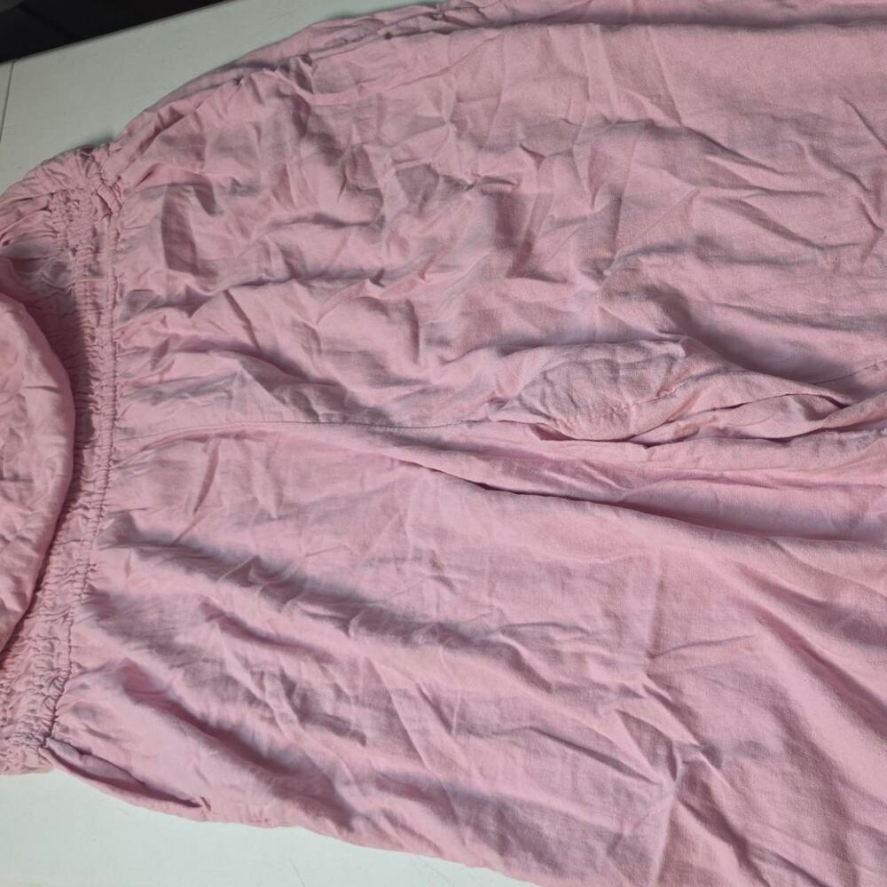 Old navy pink linen blend